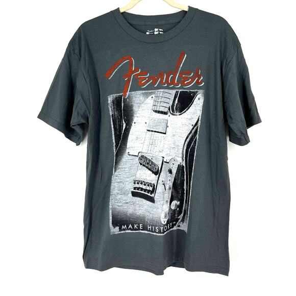 Fender Guitar Official Merch Fender Make History Graphic Tee Shirt Medium NWOT - Picture 6 of 6